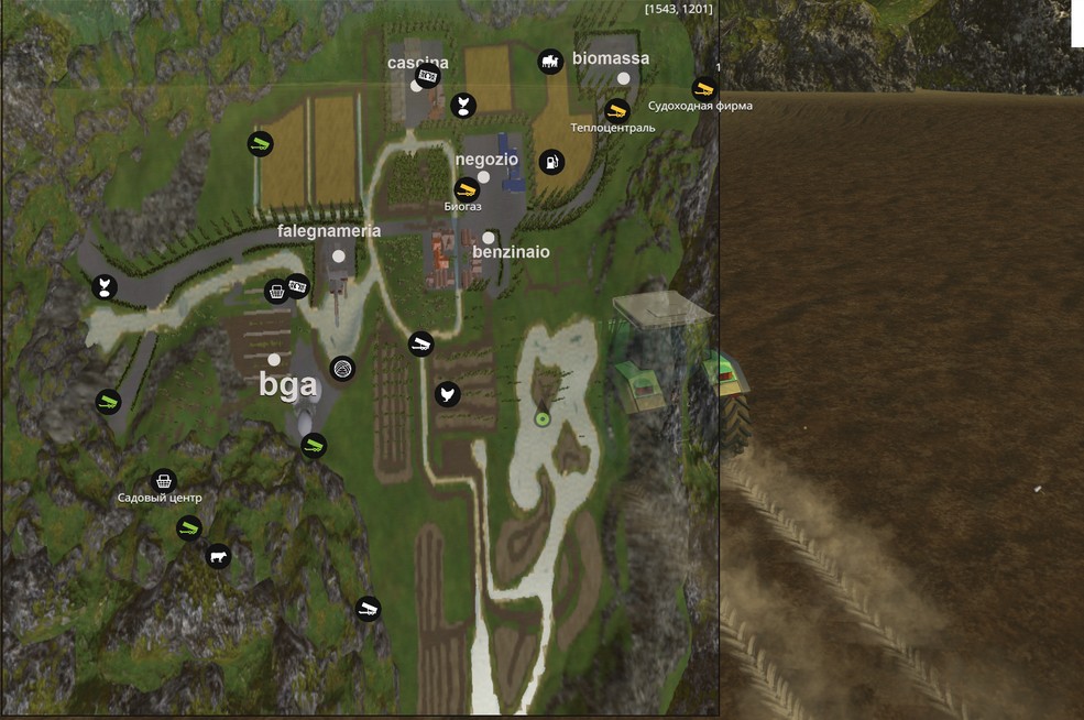 LOGGERS карта для Farming Simulator 2015