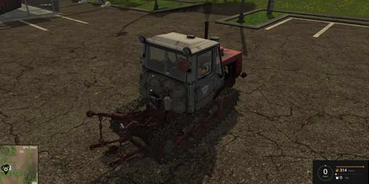 Гусеничный трактор Т 150 для Farming Simulator 2015