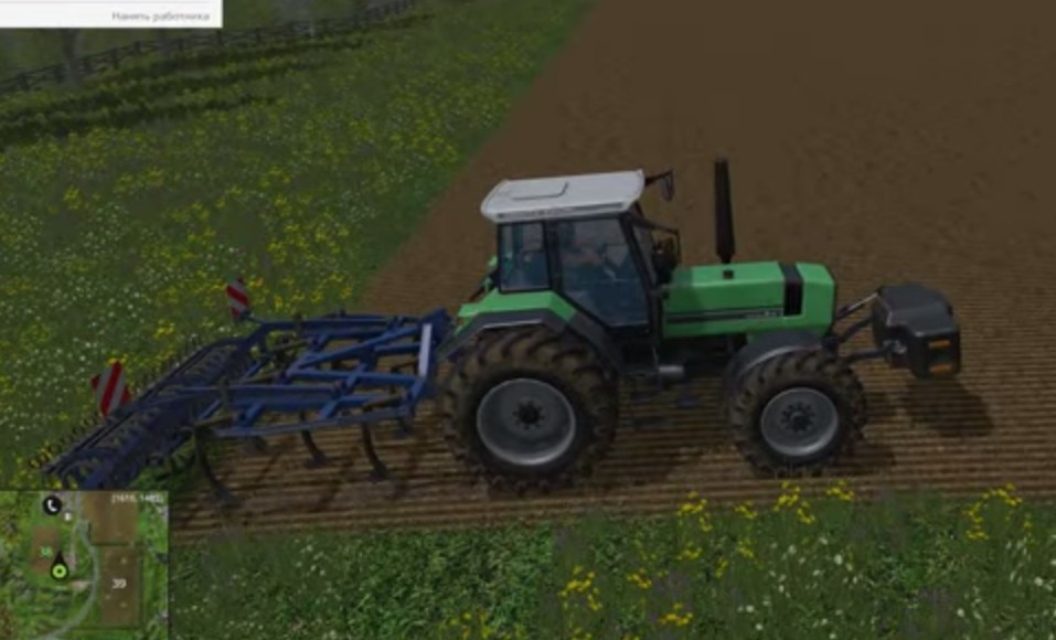 Наемный рабочий в игре Farming Simulator 2015