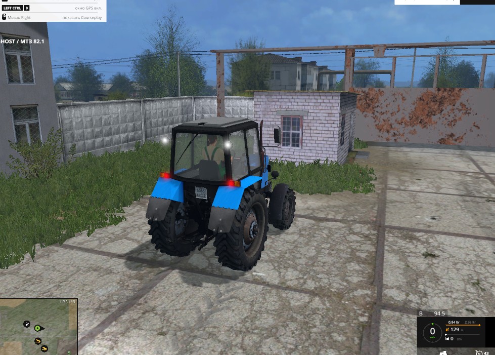 Трактор МТЗ 82.1 v 2.0 для Farming Simulator 2015