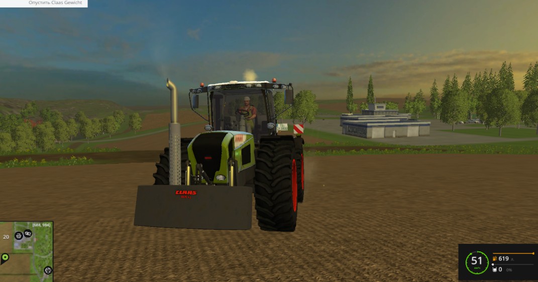 Трактор Claas Xerion 3800 Trac VC v1.0