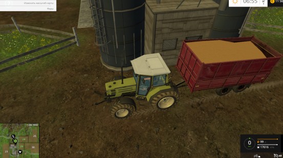 Тракторный прицеп PTU-7.5 v2.0