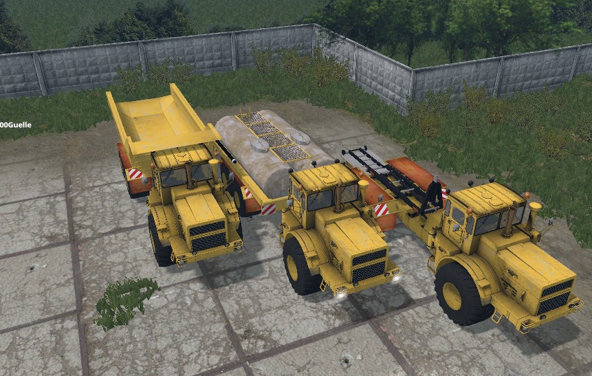 Три трактора К700 для Farming Simulator 2015