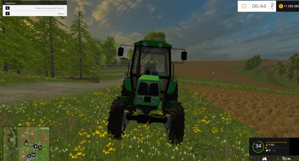 Беларус 820.3 v2.0 для Farming Simulator 15