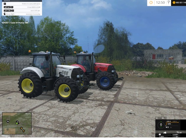 Трактора CaseIH Puma Loader 160 FL v 1.4 для FS 2015