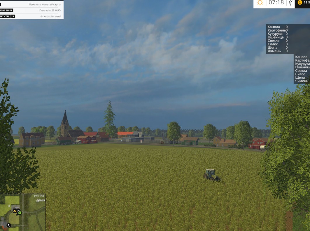 Карта DRENSTEINFURT V 1.0 для FS 15 скачать бесплатно