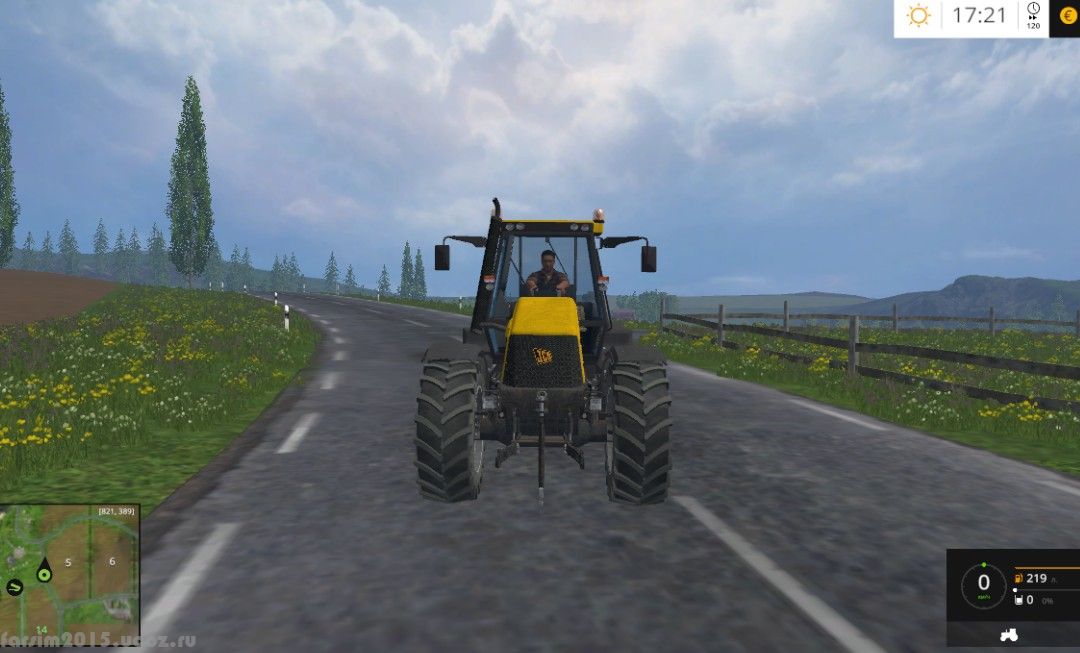 Моди трактора JCB Fastrac 2140 V 1.0
