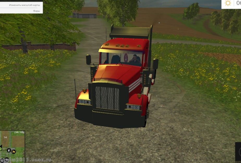 Тягач Kenworth KW900 v2.0 для FS 15