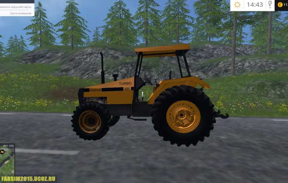 Мод трактора Valmet 985 v 2.0